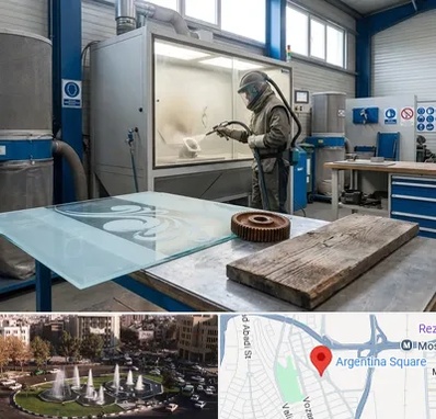 سندبلاست در آرژانتین