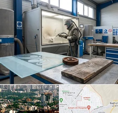 سندبلاست در عظیمیه کرج