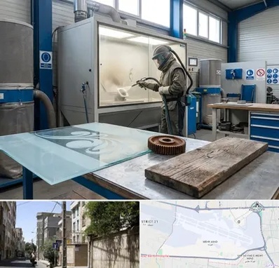 سندبلاست در مهرآباد