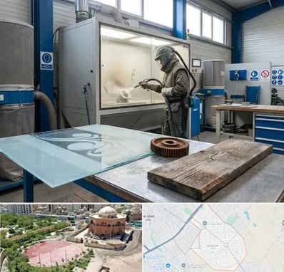 سندبلاست در گلستان اسلامشهر 