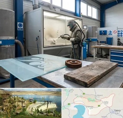 سندبلاست در شبستر