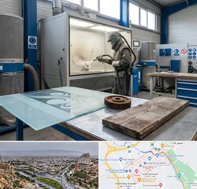 سندبلاست در معالی آباد شیراز 