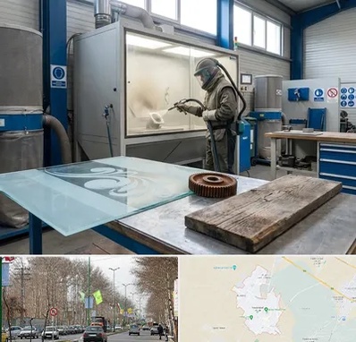 سندبلاست در نظرآباد کرج