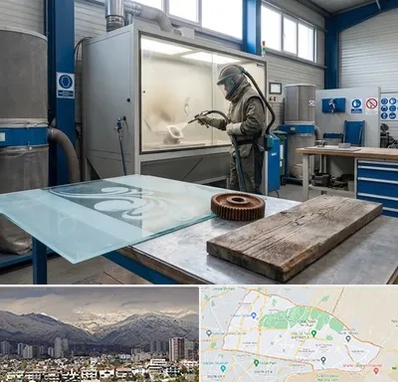 سندبلاست در منطقه 4 تهران 