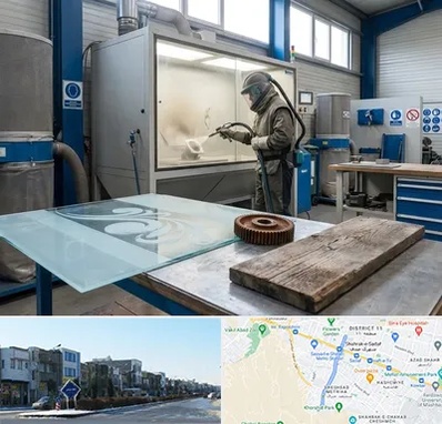 سندبلاست در شریعتی مشهد 