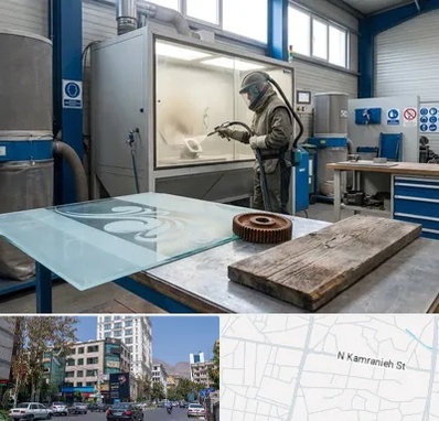 سندبلاست در کامرانیه