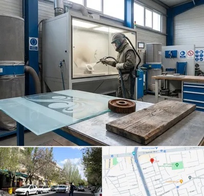 سندبلاست در کوی فیروز تبریز 