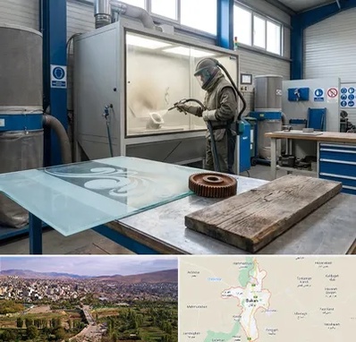 سندبلاست در بوکان