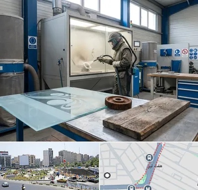 سندبلاست در هفت تیر