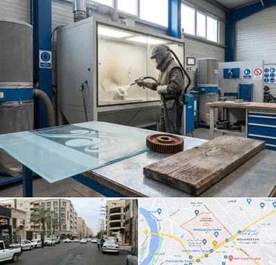 سندبلاست در زیتون کارمندی اهواز 