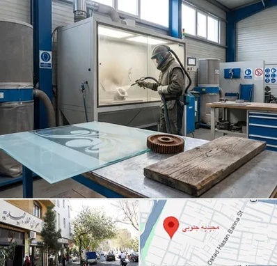 سندبلاست در مجیدیه جنوبی