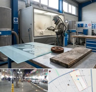 سندبلاست در باغ فیض اسلامشهر 