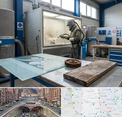 سندبلاست در منطقه 10 تهران 