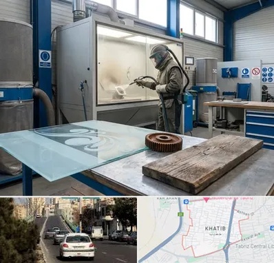 سندبلاست در خطیب تبریز