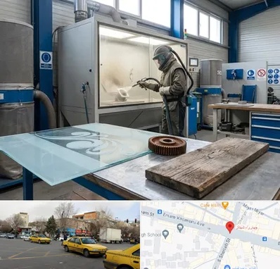 سندبلاست در شهناز تبریز 