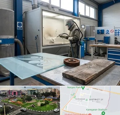 سندبلاست در تهرانسر 