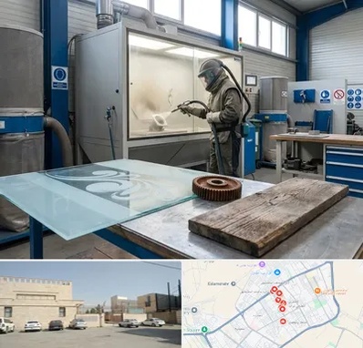 سندبلاست در نواب اسلامشهر 