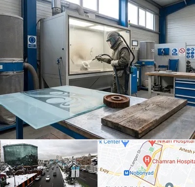 سندبلاست در اقدسیه