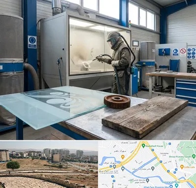 سندبلاست در کوی وحدت شیراز 