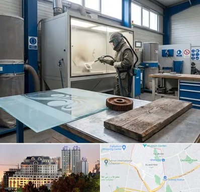 سندبلاست در فرشته 