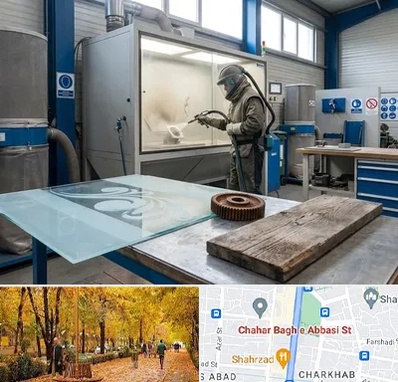 سندبلاست در چهارباغ اصفهان 