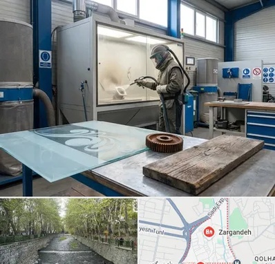 سندبلاست در زرگنده