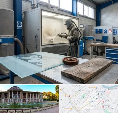 سندبلاست در عفیف آباد شیراز 