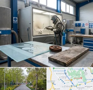 سندبلاست در قدوسی غربی شیراز 