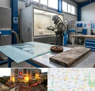 سندبلاست در جنت آباد تهران 