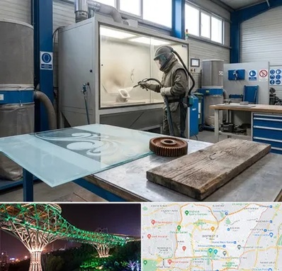 سندبلاست در منطقه 3 تهران 