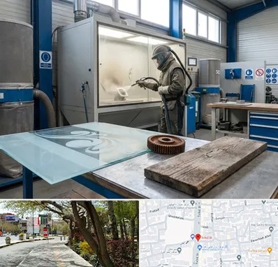 سندبلاست در خیابان توحید اصفهان 