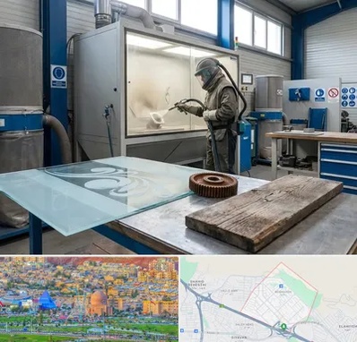 سندبلاست در رشدیه تبریز