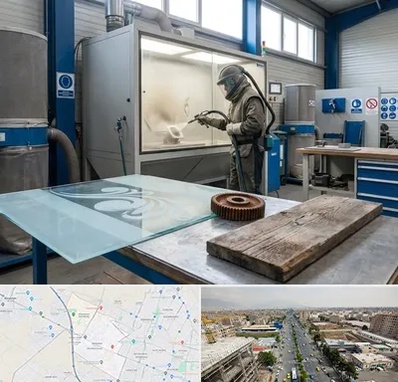 سندبلاست در حصارک کرج