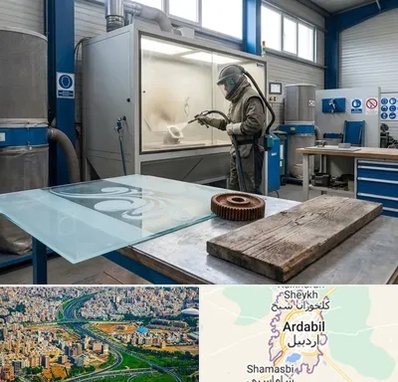 سندبلاست در اردبیل
