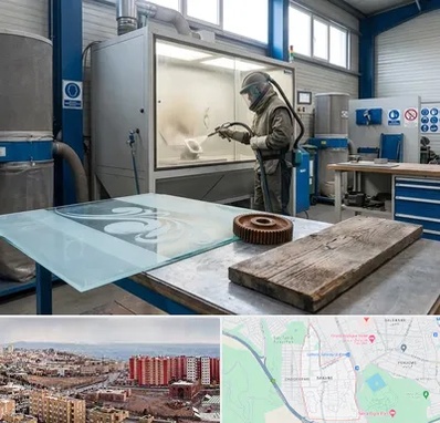 سندبلاست در سهند تبریز