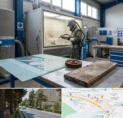 سندبلاست در مهرویلا کرج