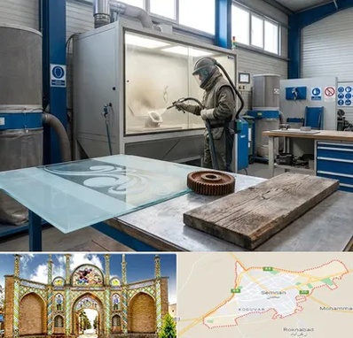 سندبلاست در سمنان