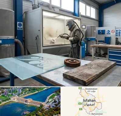 سندبلاست در اصفهان