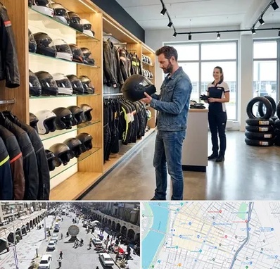 لوازم موتور سیکلت در نادری اهواز