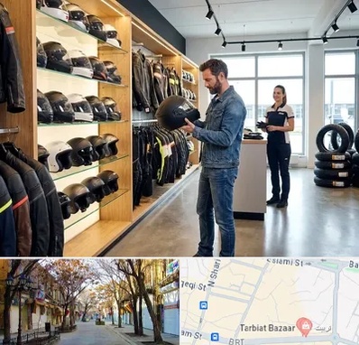 لوازم موتور سیکلت در تربیت تبریز 