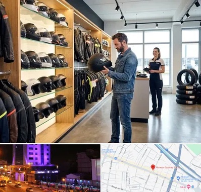 لوازم موتور سیکلت در آبرسان تبریز