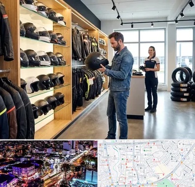 لوازم موتور سیکلت در منظریه رشت