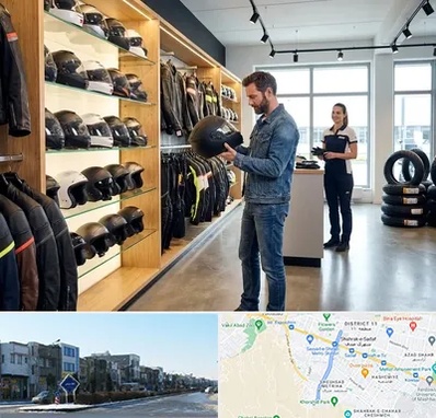 لوازم موتور سیکلت در شریعتی مشهد 