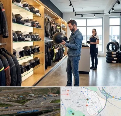 لوازم موتور سیکلت در یاغچیان تبریز 