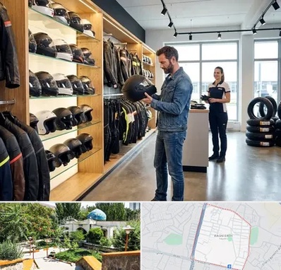 لوازم موتور سیکلت در باغمیشه تبریز 