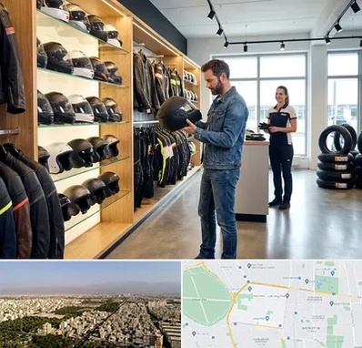 لوازم موتور سیکلت در نازی آباد