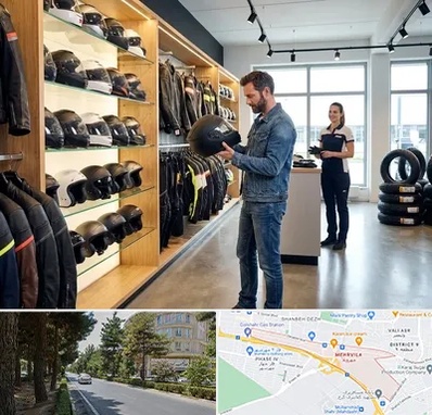 لوازم موتور سیکلت در مهرویلا کرج 