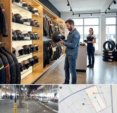 لوازم موتور سیکلت در باغ فیض اسلامشهر 