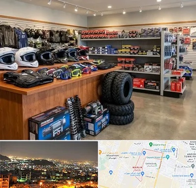 لوازم موتور چهار چرخ در مارلیک کرج 