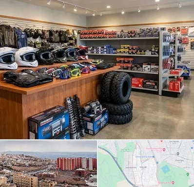 لوازم موتور چهار چرخ در سهند تبریز